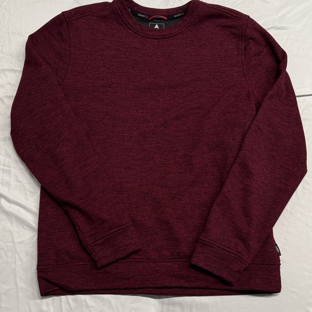 Gerry Burgundy Knit Sweater